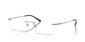 แว่นสายตา Rayban RX8781D-1000 มุมเฉียง สีกันเมทัล สำหรับผู้ใช้ทุกเพศ