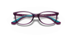 กรอบแว่นสายตา Rayban RY1586-3776 Transparent Violet แว่นสายตา Rayban RY1586-3776 close-up ด้านหน้า