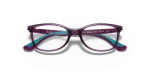 กรอบแว่นสายตา Rayban RY1586-3776 Transparent Violet แว่นสายตา Rayban RY1586-3776 close-up ด้านหน้า