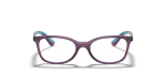 กรอบแว่นสายตา Rayban RY1586-3776 Transparent Violet แว่นสายตา Rayban RY1586-3776 ด้านหน้า