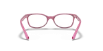 กรอบแว่นสายตา Rayban RY1586-3777 Transparent Red แว่นสายตา Rayban RY1586-3777 ขาแว่นด้านใน