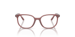 กรอบแว่นสายตา Rayban Junior Elliot RY9097V-3936 Opal Pink แว่นสายตา Rayban RY9097V-3936 ด้านหน้า
