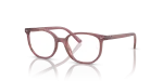 แว่นสายตา Rayban RY9097V-3936 มุมเฉียง สีชมพูโอปอล สำหรับเด็กทุกเพศ
