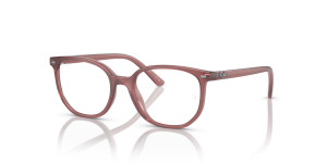 แว่นสายตา Rayban RY9097V-3936 มุมเฉียง สีชมพูโอปอล สำหรับเด็กทุกเพศ