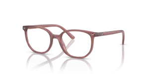 แว่นสายตา Rayban RY9097V-3936 มุมเฉียง สีชมพูโอปอล สำหรับเด็กทุกเพศ