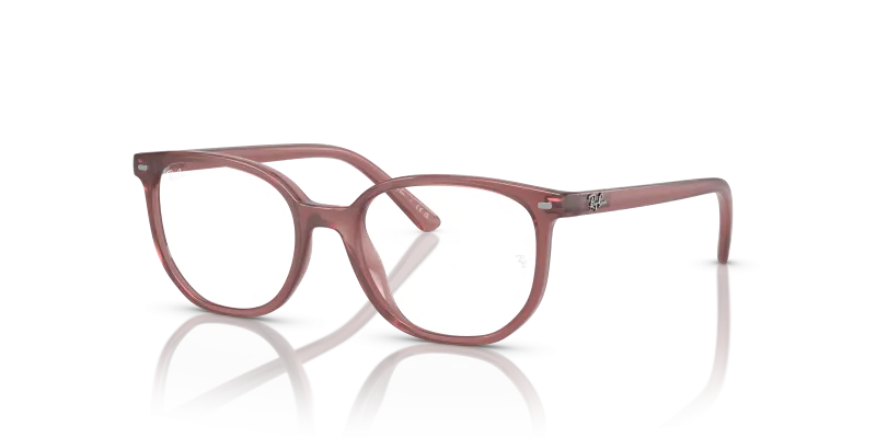 แว่นสายตา Rayban RY9097V-3936 มุมเฉียง สีชมพูโอปอล สำหรับเด็กทุกเพศ