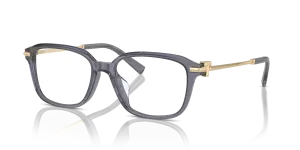 แว่นสายตา Tiffany & Co TF2253D-8405 มุมเฉียง สี Crystal Dark Violet สำหรับผู้หญิง