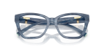 กรอบแว่นสายตา Tiffany & Co TF2271-8432 Striped Tanzanite แว่นสายตา Tiffany & Co TF2271-8432 close-up ด้านหน้า
