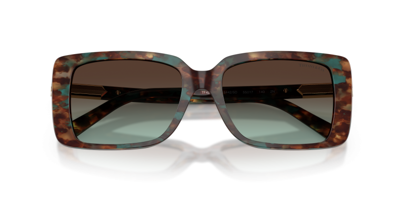 แว่นกันแดด Tiffany & Co TF4249F-84425D close-up ด้านหน้า