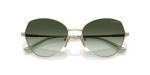 แว่นกันแดด Vogue VO4330S-848/8E Pale Gold Gradient Green แว่นกันแดด Vogue VO4330S-848/8E close-up ด้านหน้า