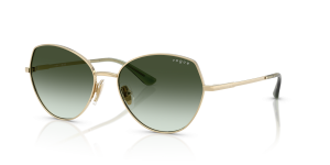 แว่นกันแดด Vogue VO4330S-848/8E มุมเฉียง สีทองอ่อน สำหรับผู้หญิง