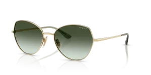 แว่นกันแดด Vogue VO4330S-848/8E มุมเฉียง สีทองอ่อน สำหรับผู้หญิง