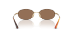 แว่นกันแดด Vogue VO4342S-848/73 Pale Gold Dark Brown แว่นกันแดด Vogue VO4342S-848/73 ขาแว่นด้านใน