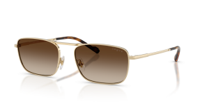 แว่นกันแดด Vogue VO4346S-848/13 มุมเฉียง สีทองอ่อน สำหรับผู้ชาย