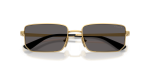 แว่นกันแดด Vogue VO4352S-280/87 Gold Black Smoke แว่นกันแดด Vogue VO4352S-280/87 close-up ด้านหน้า