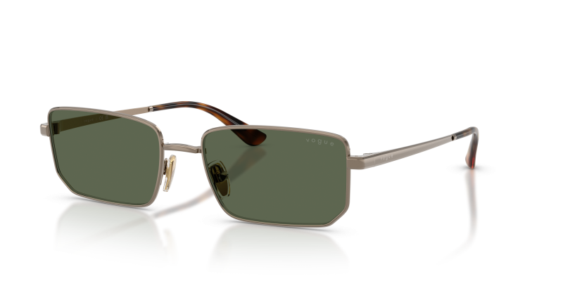 แว่นกันแดด Vogue VO4352S-513871 มุมเฉียง สีน้ำตาลอ่อน สำหรับผู้หญิง