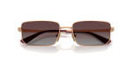 แว่นกันแดด Vogue VO4352S-515262 Rose Gold Polar Grey Gradient แว่นกันแดด Vogue VO4352S-515262 close-up ด้านหน้า