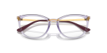กรอบแว่นสายตา Vogue VO5276-2745 Transparent Violet แว่นสายตา Vogue VO5276-2745 close-up ด้านหน้า