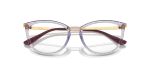 กรอบแว่นสายตา Vogue VO5276-2745 Transparent Violet แว่นสายตา Vogue VO5276-2745 close-up ด้านหน้า