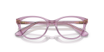 กรอบแว่นสายตา Vogue VO5497I-2922 Transparent Violet แว่นสายตา Vogue VO5497I-2922 close-up ด้านหน้า