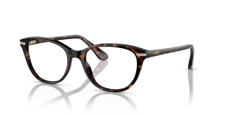 แว่นสายตา Vogue VO5497I-W656 มุมเฉียง สีฮาวานาเข้ม สำหรับผู้หญิง