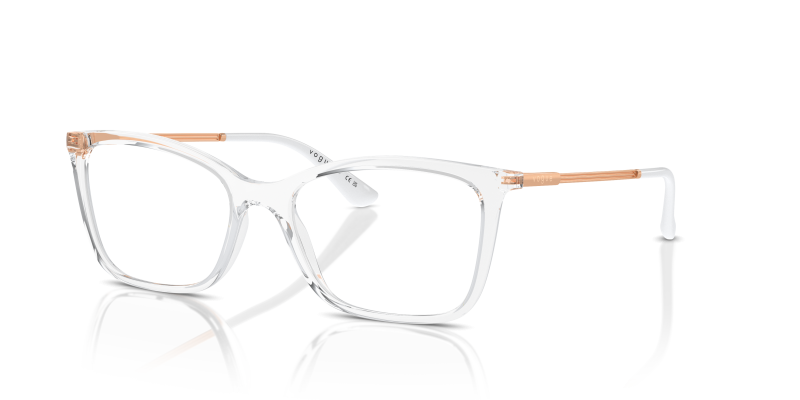 แว่นสายตา Vogue VO5563-W745 มุมเฉียง สีโปร่งใส สำหรับผู้หญิง
