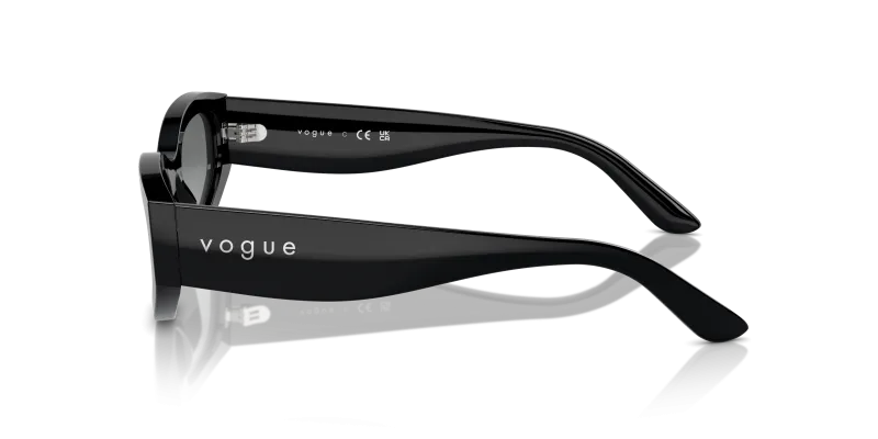 แว่นกันแดด Vogue VO5585S-W44/11 มุมข้าง ขาแว่นสีดำ