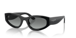 แว่นกันแดด Vogue VO5585S-W44/11 Black Gradient Grey แว่นกันแดด Vogue VO5585S-W44/11 มุมเฉียง สีดำ สำหรับผู้หญิง