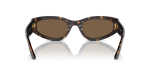 แว่นกันแดด Vogue VO5585S-W65673 Dark Havana Dark Brown แว่นกันแดด Vogue VO5585S-W65673 ขาแว่นด้านใน
