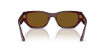 แว่นกันแดด Vogue VO5586S-328483 Full Bordeaux Dark Brown Polarized แว่นกันแดด Vogue VO5586S-328483 ขาแว่นด้านใน