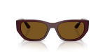 แว่นกันแดด Vogue VO5586S-328483 Full Bordeaux Dark Brown Polarized แว่นกันแดด Vogue VO5586S-328483 ด้านหน้า