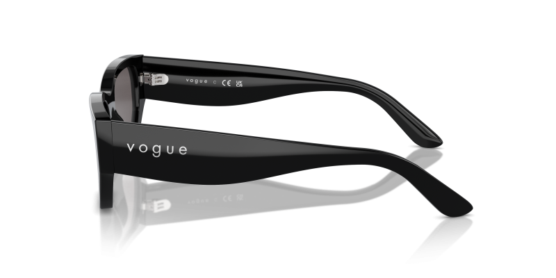 แว่นกันแดด Vogue VO5586S-W44/87 มุมข้าง ขาแว่นสีดำ