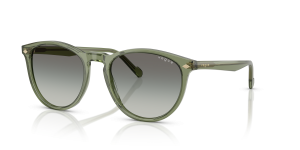 แว่นกันแดด Vogue VO5599S-318711 มุมเฉียง สีเขียวโปร่งใส สำหรับผู้ชาย