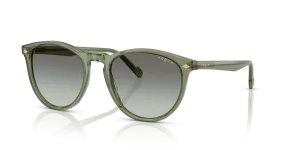 แว่นกันแดด Vogue VO5599S-318711 มุมเฉียง สีเขียวโปร่งใส สำหรับผู้ชาย