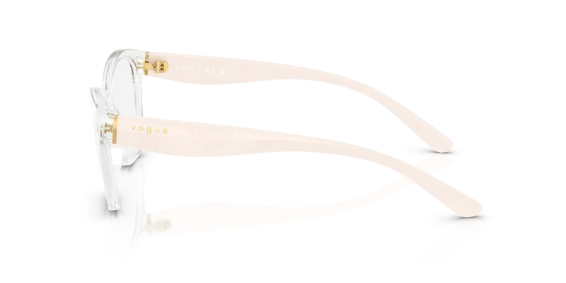 แว่นสายตา Vogue VO5628-W745 มุมข้าง ขาแว่นสี Full Ivory