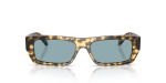 แว่นกันแดด Vogue VO5657SU-324180 Brown Beige Tortoise Blue แว่นกันแดด Vogue VO5657SU-324180 ด้านหน้า