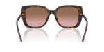 แว่นกันแดด Vogue VO5684SD-W65614 Dark Havana Brown Pink Gradient แว่นกันแดด Vogue VO5684SD-W65614 ขาแว่นด้านใน