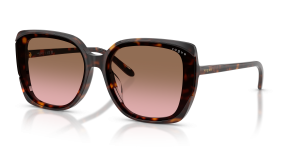 แว่นกันแดด Vogue VO5684SD-W65614 มุมเฉียง สีฮาวานาเข้ม สำหรับผู้หญิง