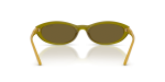 แว่นกันแดด Vogue VO5697SU-328373 Transparent Olive Green Dark Brown แว่นกันแดด Vogue VO5697SU-328373 ขาแว่นด้านใน