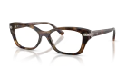 กรอบแว่นสายตา Vogue VO5704B-W656 Dark Havana แว่นสายตา Vogue VO5704B-W656 มุมเฉียง สีฮาวานาเข้ม สำหรับผู้หญิง