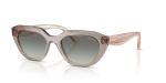 แว่นกันแดด Vogue VO5711S-330111 มุมเฉียง สี Milky Warm Grey สำหรับผู้หญิง