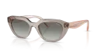 แว่นกันแดด Vogue VO5711S-330111 มุมเฉียง สี Milky Warm Grey สำหรับผู้หญิง