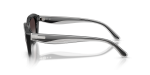 แว่นกันแดด Vogue VO5711S-W44/8G มุมข้าง ขาแว่นสีเทาโปร่งใส/ดำ
