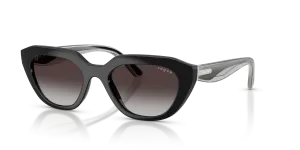แว่นกันแดด Vogue VO5711S-W44/8G Black Grey Gradient