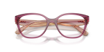 กรอบแว่นสายตา Vogue VO5712-3227 Transparent Violet แว่นสายตา Vogue VO5712-3227 close-up ด้านหน้า