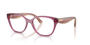 แว่นสายตา Vogue VO5712-3227 มุมเฉียง สีม่วงโปร่งใส สำหรับผู้หญิง