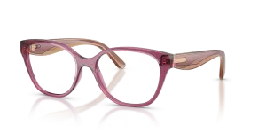 แว่นสายตา Vogue VO5712-3227 มุมเฉียง สีม่วงโปร่งใส สำหรับผู้หญิง