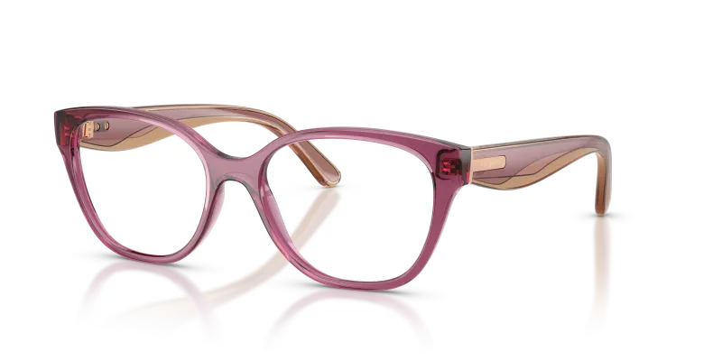 แว่นสายตา Vogue VO5712-3227 มุมเฉียง สีม่วงโปร่งใส สำหรับผู้หญิง