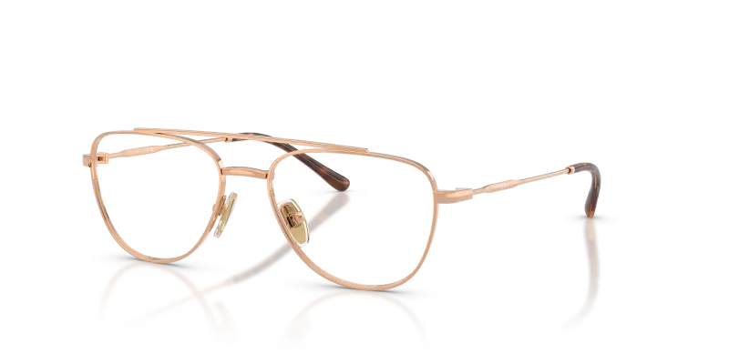 กรอบแว่นสายตา Vogue VY1001-5152 Rose Gold แว่นสายตา Vogue VY1001-5152 มุมเฉียง สีโรสโกลด์ สำหรับเด็กทุกเพศ