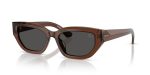 Burberry BE4463D-411687 แว่นกันแดด - Quarter View Burberry BE4463D-411687 แว่นกันแดด - Quarter View